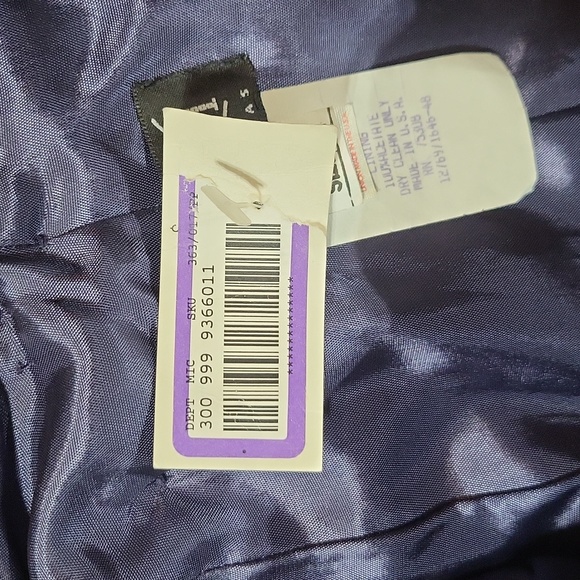 NIKI by NIKI LIVAS Royal Blue Leme' V-Back Rose Detail Maxi Bridesmaid Dress - Picture 14 of 14